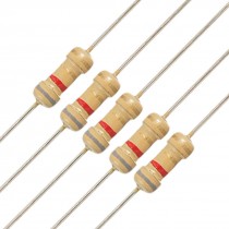 50 x Resistors 8.2 ohm 1/4W 250V 5% Carbon Film