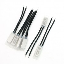 250V 5A NC. 70C Bimetal Thermostat Temperature Sensor Control Switch 6Pcs