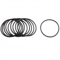 10 Pcs Black Nitrile Rubber O Ring Grommets Seal 68mm x 75mm x 3.5mm