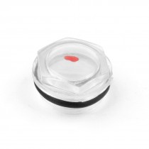 Air Compressor 28mm Male Thread Plastic Oil Liquid Level Sight Glass