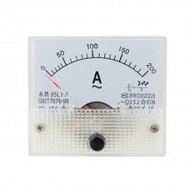 85L1 AC 0-200A Rectangle Analog Panel Ammeter Gauge