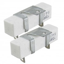 15W 0.4 ohm 5% DIP Mount Wire Wound Cement Resistor 2 Pcs
