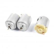 3pcs DC 6V 5400 RPM 2mm Dia Shaft Magnetic Gearbox Electric Motor 23mm