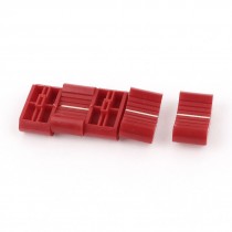 5pcs Digital Video Mixer Fader Effects Slide Switch Cap Knob Red 5x2mm
