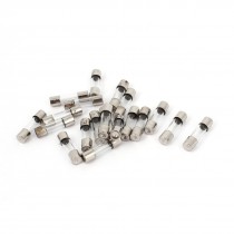 20 Pcs 5mm x 20mm 250V 5A Fast Acting Cartridge Glass Tube Fuses F5AL250V