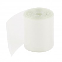 50mm Width PVC Heat Shrink Tubing Clear 5Meter for 2 x 18650 Batteries