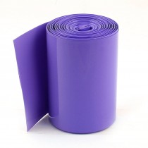 10M 33ft Purple PVC Heat Shrink Tubing Wrap 85mm 55mm for 18650 Battery Pack