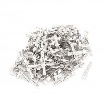 100Pcs Wire Connector Crimp Terminal Male Auto Electric Lighting DJ611-2.8A