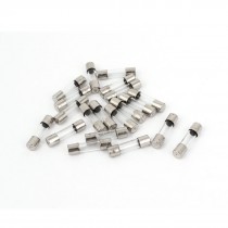 20 Pcs 250V 1A F1AL Fast Blow Type Glass Tube Fuses 5mm x 20mm