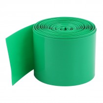 33ft 10M 50mm Dark Green PVC Heat Shrink Tubing Wrap Cover for 2 x 18650 Battery