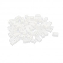 80pcs XH 2 54mm Pitch 4P Male Pin Header Connector for PCB Board