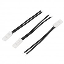 3 Pieces 60 Celsius No Bimetal Thermostat Temperature Control Switch 250V 5A