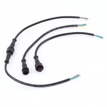 2pairs 4 Pin Male Female Waterproof Connector Cable for LED Light Strips