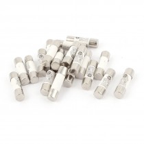 20 Pcs RO15 RT18 RT14 Ceramic Cylindrical Tube Fuse 8A 380V 10x38mm