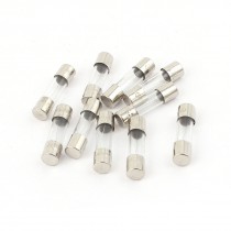 10pcs 250V 3A Quick Blow Glass Fuses Fast Acting Tubes 5mm x 20mm