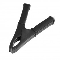 Black Plastic Coated 100A Insulated Battery Clip Alligator Clamp