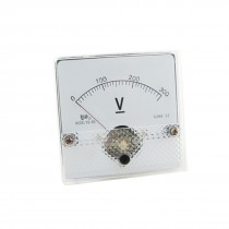 Class 2.5 Accuracy DC 300V Analog Volt Panel Voltmeter
