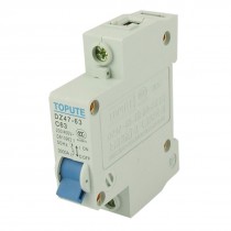 Single Pole Rated Current 63A Air Circuit Breaker New