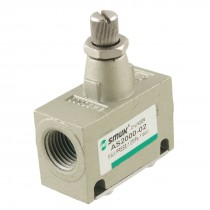 G1/4 Diameter Pneumatic Threaded Inline Flow Control Valve