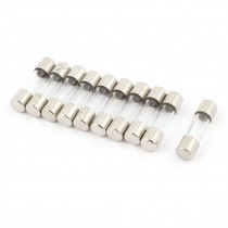 10 Pcs Medium Acting Glass Fuse 5x20mm 250V 50mA 0.05A