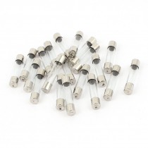 20pcs 6x30mm Fast Acting Low Break Capacity Cartridge Glass Tube Fuse 3A 250V