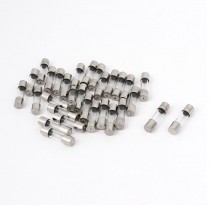 30 Pcs 250V 3 15A Fuse Fast Blow Glass Tube Fuses 5mmx20mm for Microwave Oven