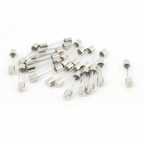 20 x Low Breaking Capacity 6x30mm Fast Blow Cylindrical Glass Tube Fuse 30A 250V