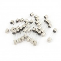 20pcs 6x30mm 0 5A 250V Quick Blow Low Breaking Capacity Glass Tube Fuse