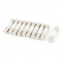 10pcs 250V 800mA 0 8A Fast Blow Ceramic Fuses Tubes 5mm x 20mm