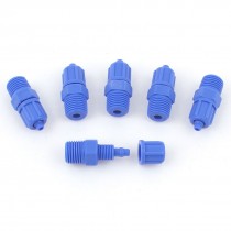 6pcs 1 4BSP Straight PVC Pneumatic Quick Coupler Pipe Connector for 6mm OD Hose