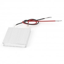 Aluminum PTC Heater Thermostat Heating Plate Constant Temperature 30x30x6mm 24V