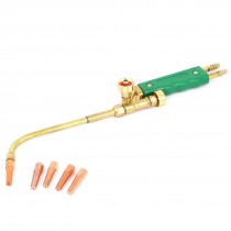 Welding Tool Oxy Acetylene Brass Gas Cutting Injector Torch Gun Green