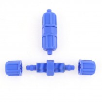 2pcs 6mm x 6mm Pneumatic Quick Fitting Air Hose Pipe Push in Joint Connector