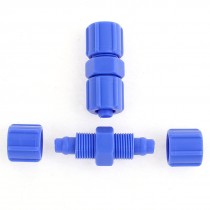 2pcs 8mm x 8mm Pneumatic Quick Fitting Air Hose Tube Pipe Connector Coupler