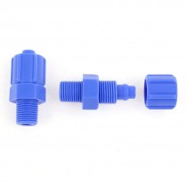 2pcs Male Pneumatic Quick Fitting Hose Tube Pipe Connector 1 8BSP x 8mm OD