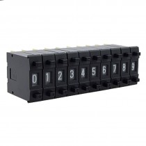 KSA-2 Decimal 10 Position Single Unit Thumbwheel Switch