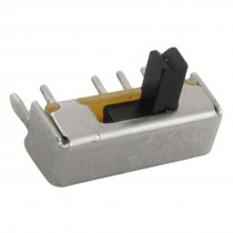 10 Pcs PCB Mount 4 Pin 3 Position SP3T 1P3T Slide Switch Side Knob 0.5A 50V DC