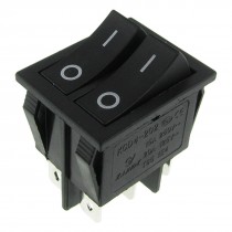 10 Pcs x Double SPDT On-On 2 Way Snap in Boat Rocker Switch 15A/250V 20A/125V AC