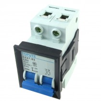 AC 400V 63A 2P Miniature Mini Circuit Breaker DZ47-63 C63