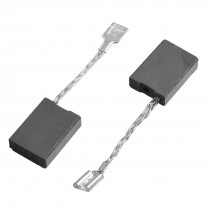 2 Pcs Power Tool Part Carbon Brushes 5mm x 16mm x 22mm