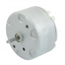 Silver Tone 2mm Shaft Dia 12V 5600RPM 0.03A DC Mini Motor