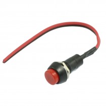 AC 250V 3A 11.5mm Mount Hole Car Horn Momentary Push Button Switch