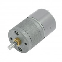 DC 6V 20mA 120RPM 25mm Dia Gearbox Electric Geared Motor