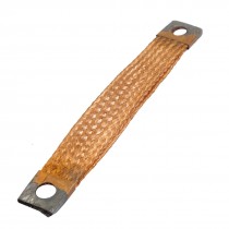 18cm Length 250A Conductor Flat Copper Braided Wire Protecter