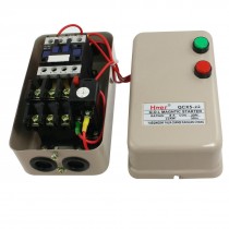 AC 220V 3.2-5A 3HP Three 3 Phase Adjustable Magnetic Starter Motor Control
