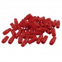 50 Pieces Red Soft Plastic Battery Terminal Boots Insulating Covers
