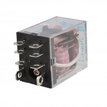 JQX-13F2Z AC 220V Coil 10A 240VAC 28VDC 8 Pin DPDT General Purpose Relay