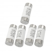 5 Pcs RO17 Series 500V 80A Cylinder Cap Ceramic Fast Blow Fuse Links 22x58mm