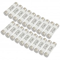 20 Pcs RO16 Series 500V 63A Cylinder Cap Ceramic Fast Blow Fuse Links 14x51mm