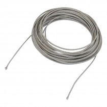10M Silver Tone Metal K Type Thermocouple Extension Wire